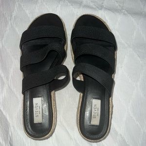 Black steve madden sandals